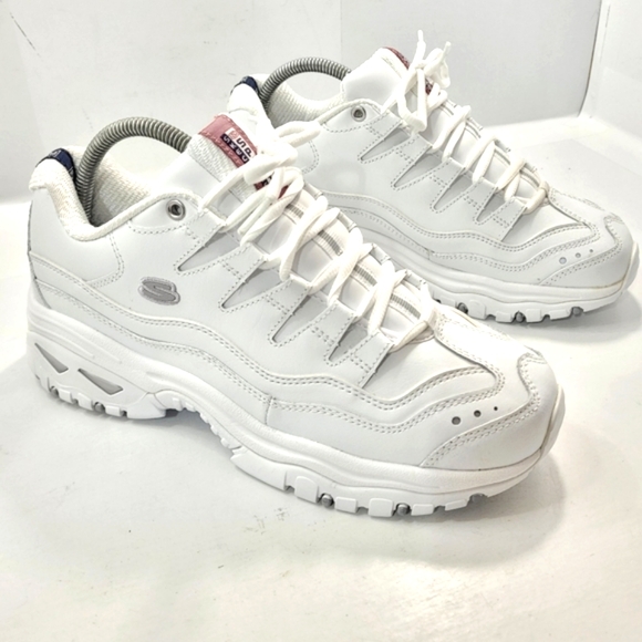 SKECHERS SPORT ENERGY ORBIT MULE WALKING SNEAKERS WOMEN'S SIZE 9.5 WHITE A3 - Picture 2 of 16
